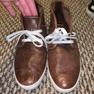 Leather Rockport Hightop Loafers
